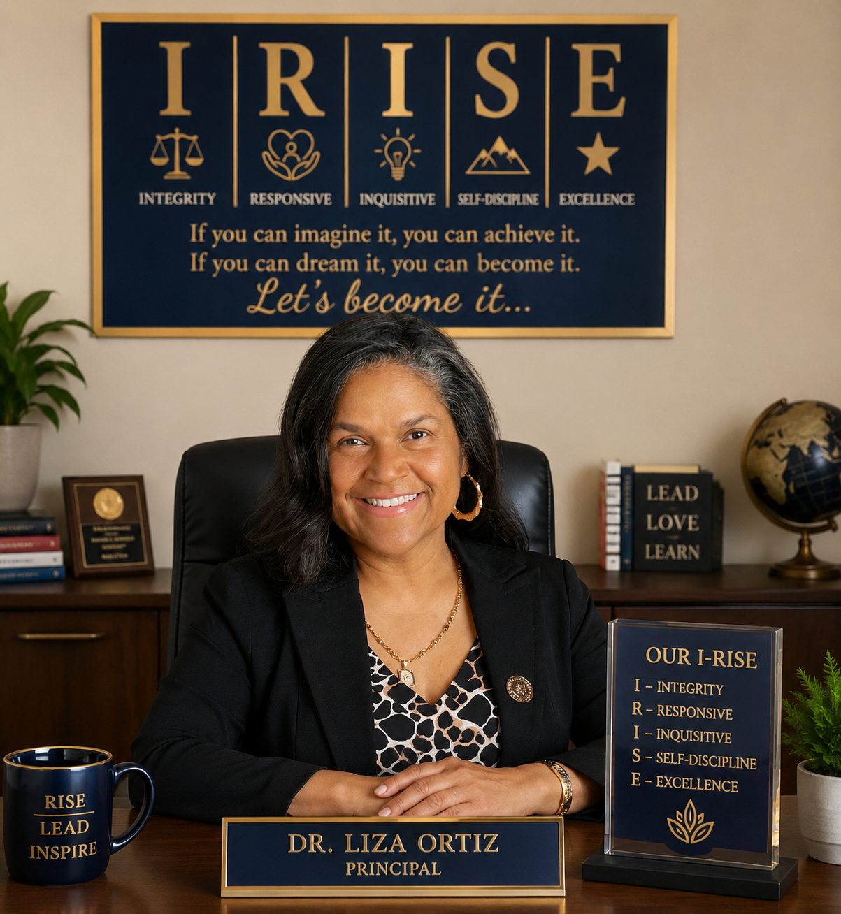Principal's Corner | Luisa Dessus Cruz Middle School X302